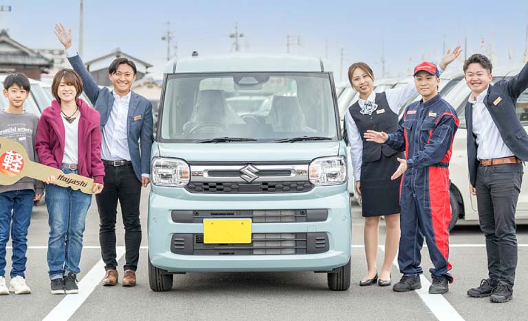 在庫があるのでスムーズに納車！