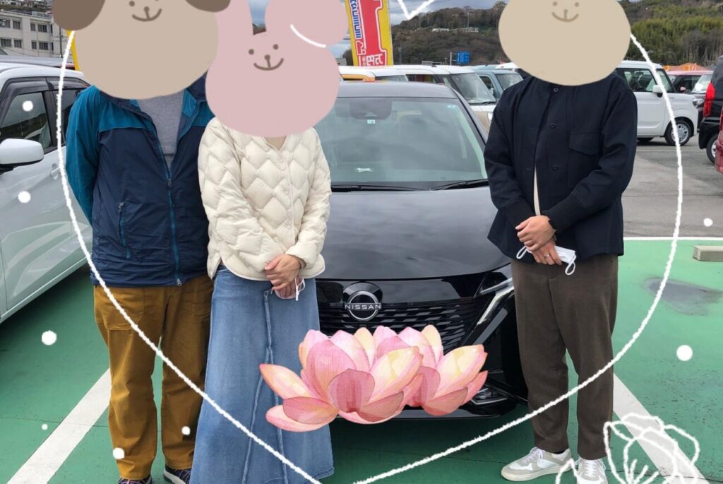 納車式 岡山市M様 ノートオーラ