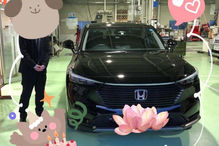 納車式 倉敷市K様 ヴェゼル