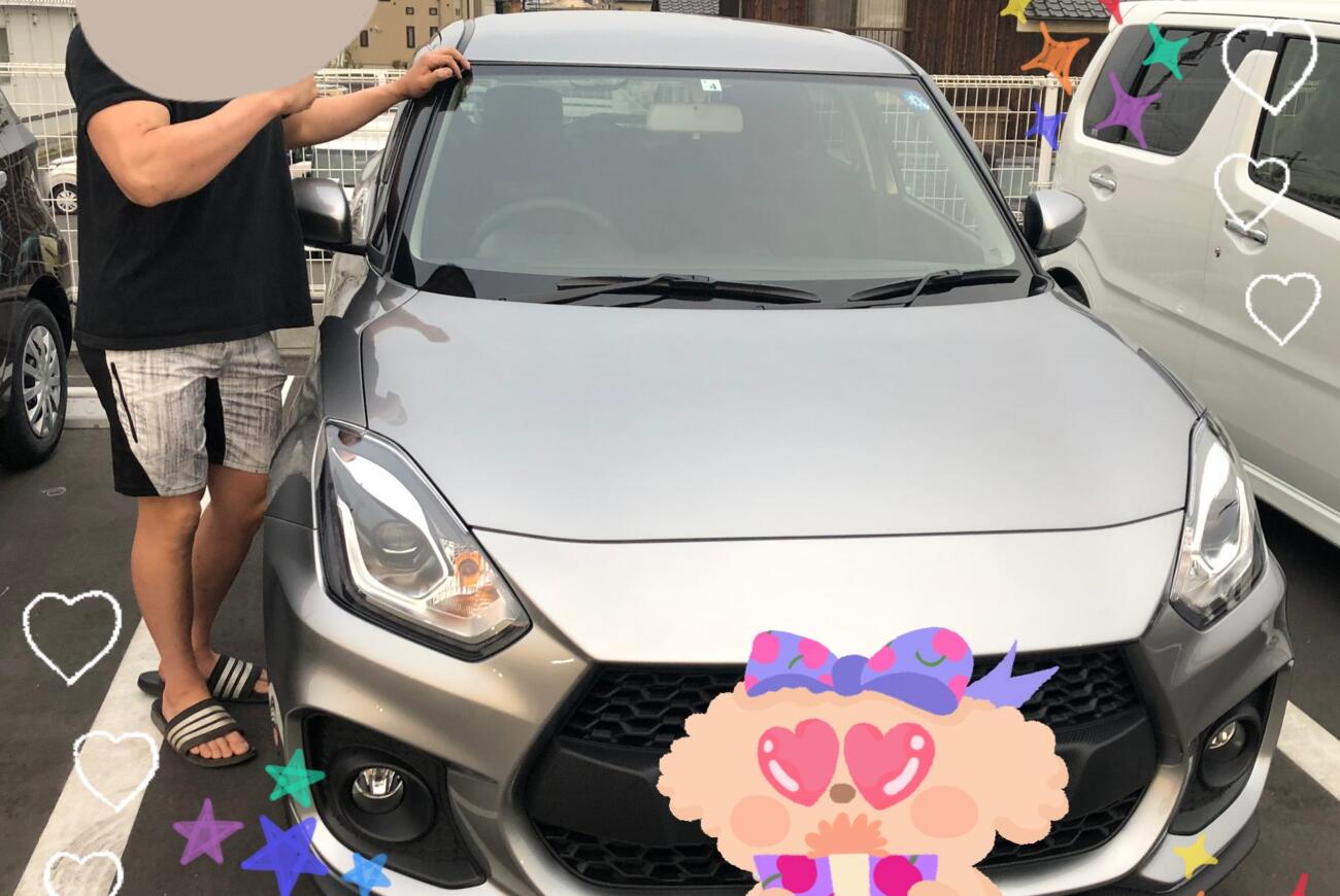 納車式 倉敷市M様 スイフト