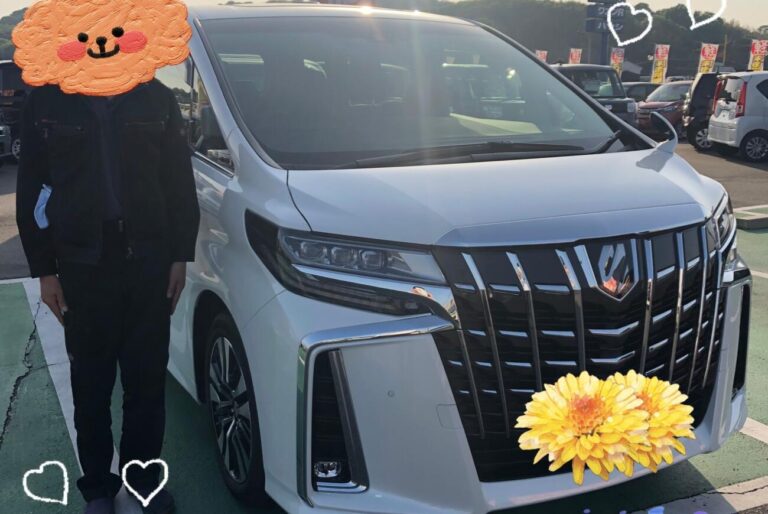 納車式 倉敷市H様 アルファード