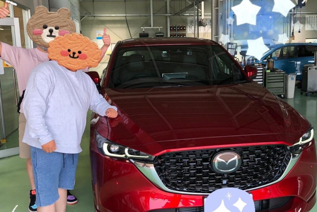 納車式 倉敷市F様 CX-5