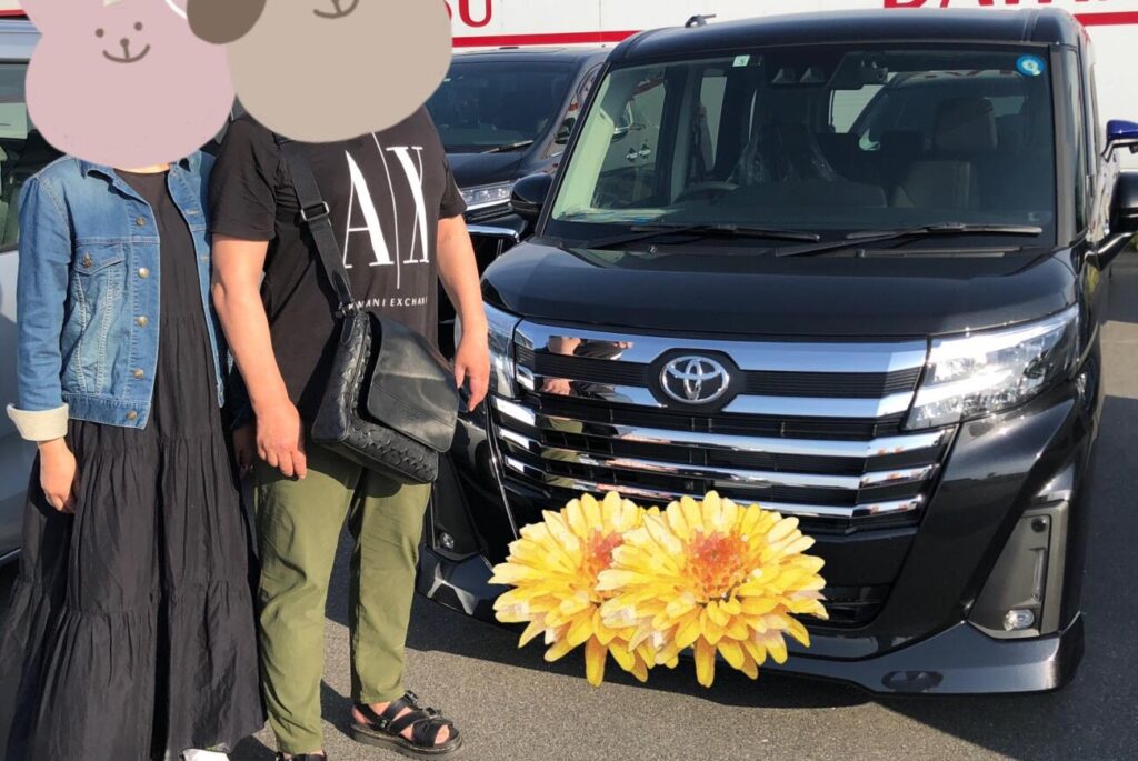 納車式 岡山市T様 ルーミーカスタム