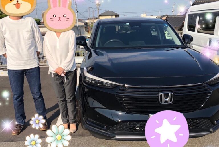 納車式 岡山市K様 ヴェゼル