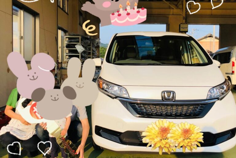 納車式 高松市H様 フリード