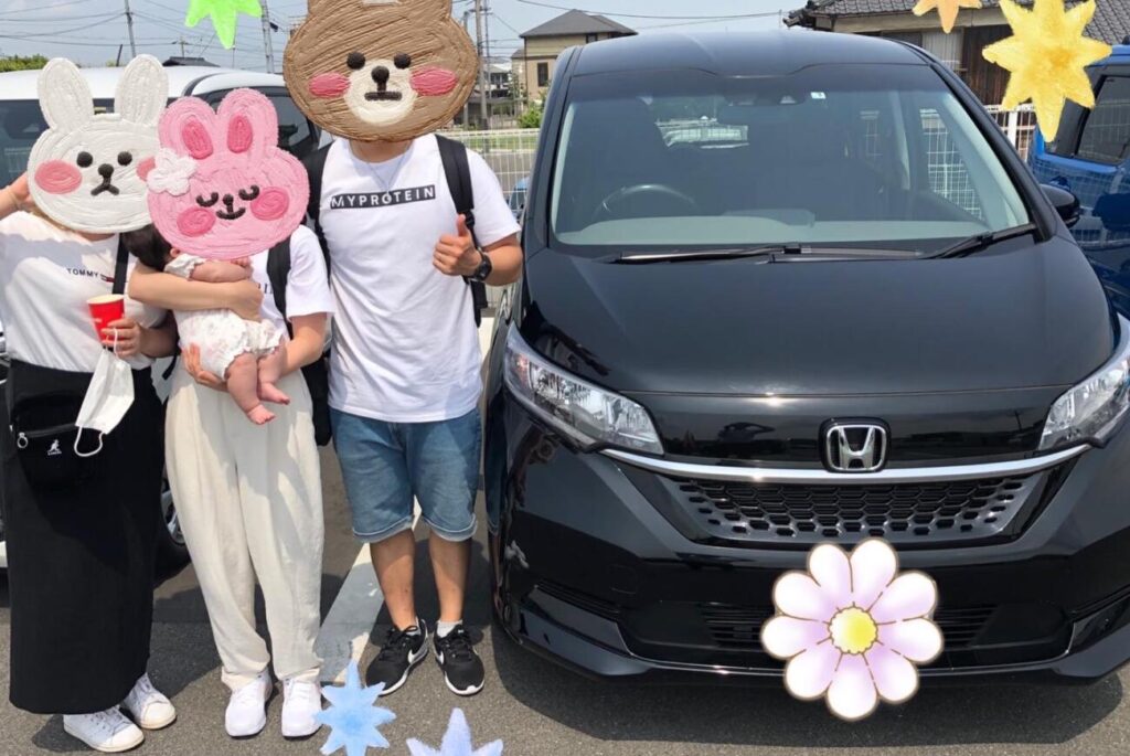 納車式 勝田郡Y様 フリード