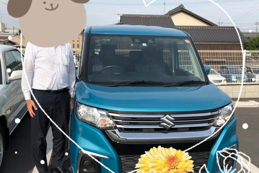 納車式 岡山市A様 ソリオ