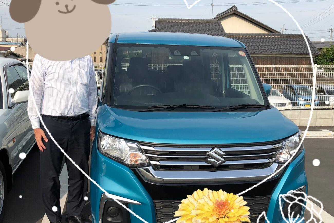 納車式 岡山市A様 ソリオ