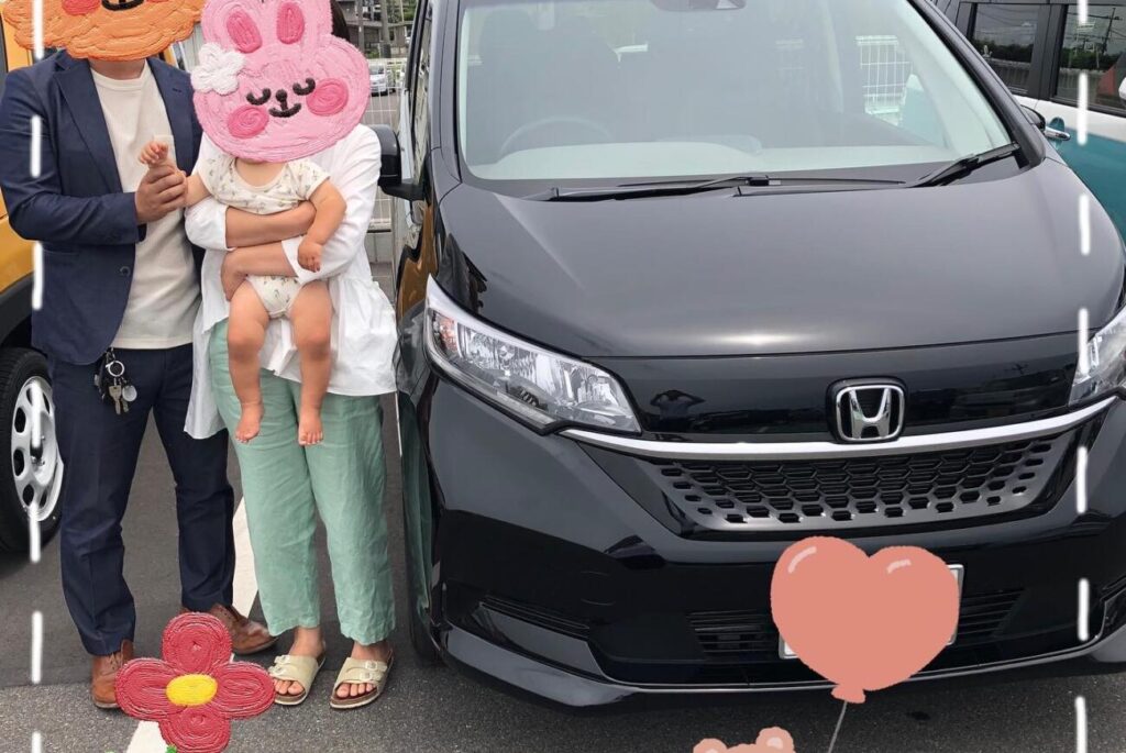 納車式 岡山市M様 フリード