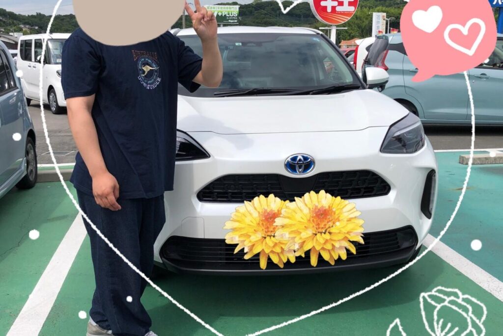 納車式 倉敷市T様 ヤリスクロス