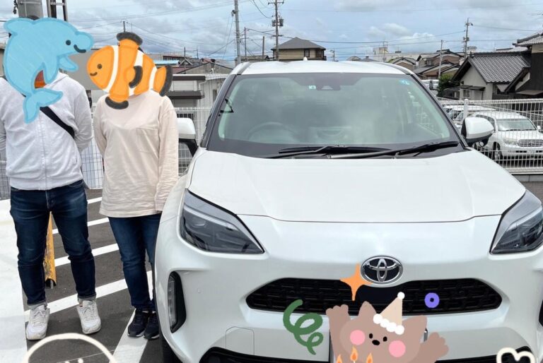 納車式 岡山市F様 ヤリスクロス