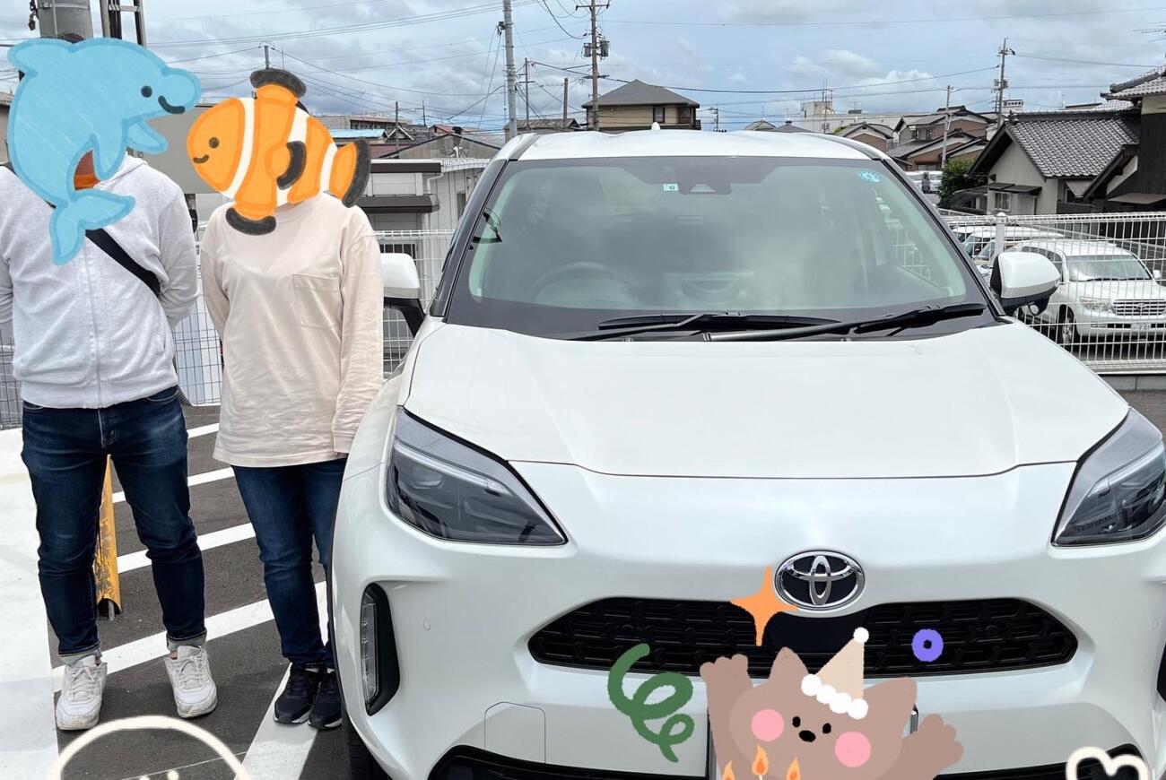 納車式 岡山市F様 ヤリスクロス