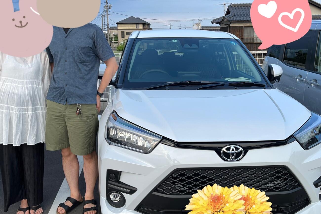 納車式 岡山市K様 ライズ