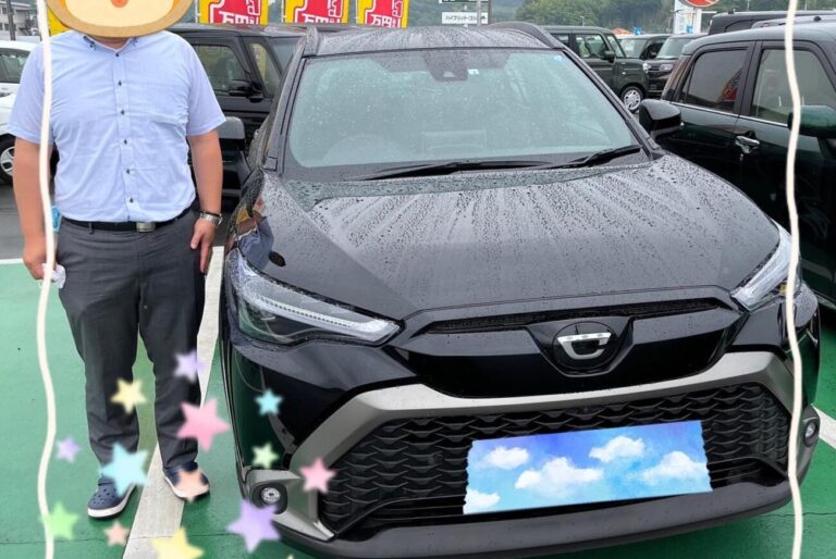 納車式 岡山市M様 カローラクロス