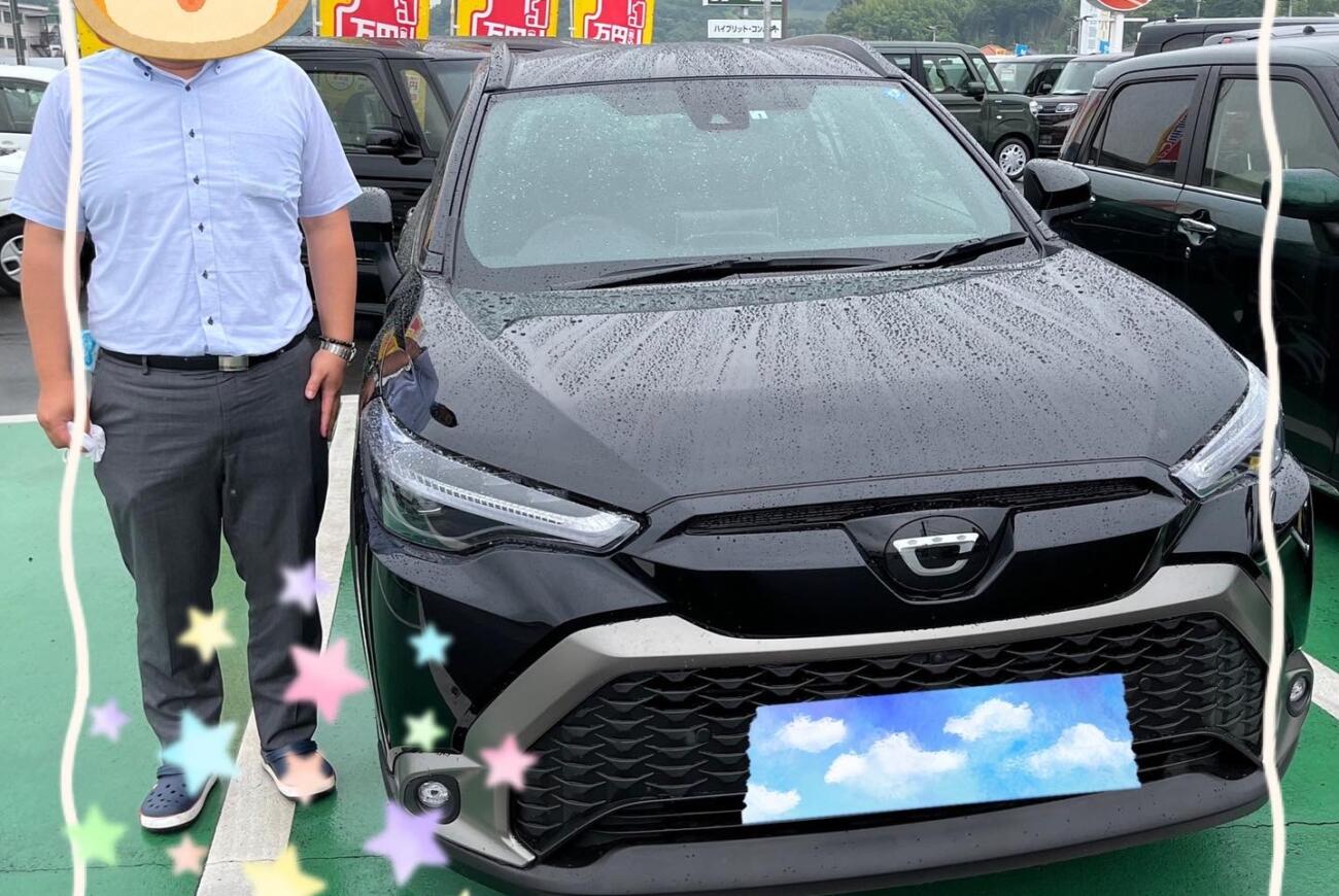 納車式 岡山市M様 カローラクロス