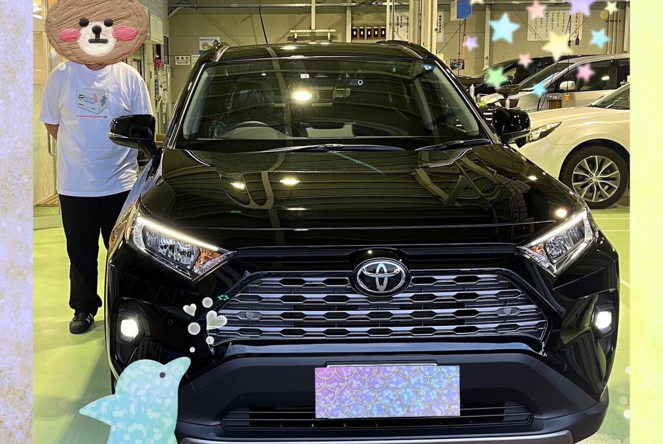 納車式 岡山市O様 RAV4