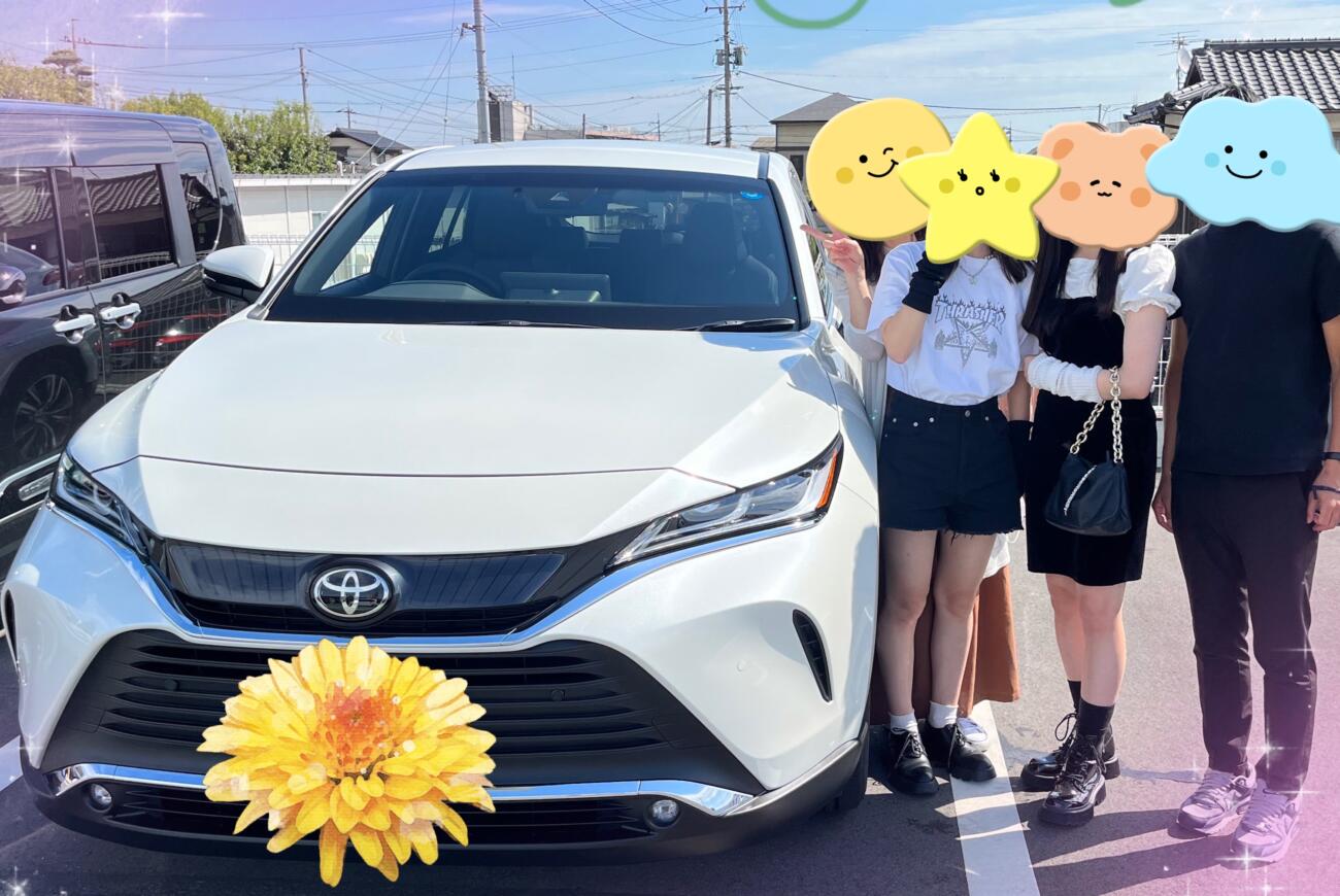 納車式 倉敷市I様 ハリアー