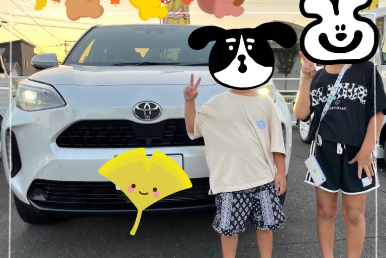 納車式 坂出市Y様 ヤリスクロス