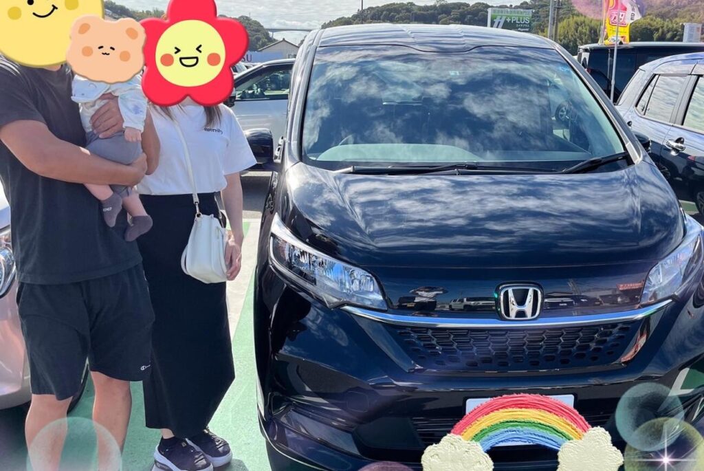 納車式 岡山市S様 フリード