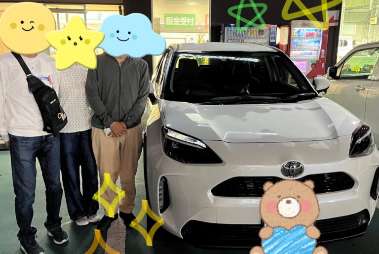 納車式 岡山市I様 ヤリスクロス