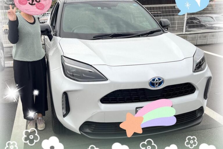 納車式 岡山市F様 ヤリスクロス