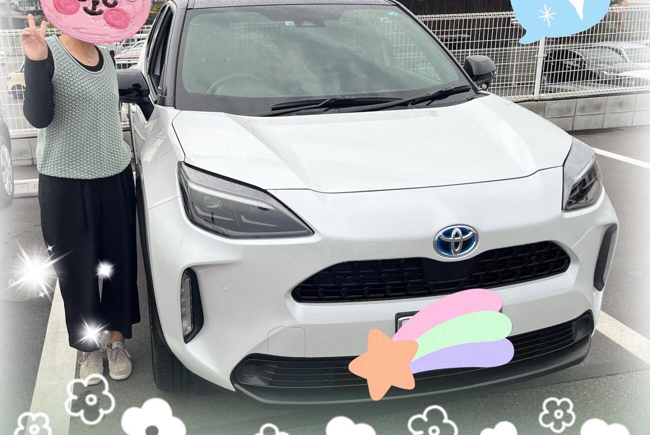 納車式 岡山市F様 ヤリスクロス