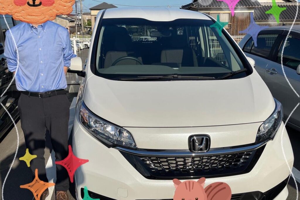 納車式 岡山市K様 フリード