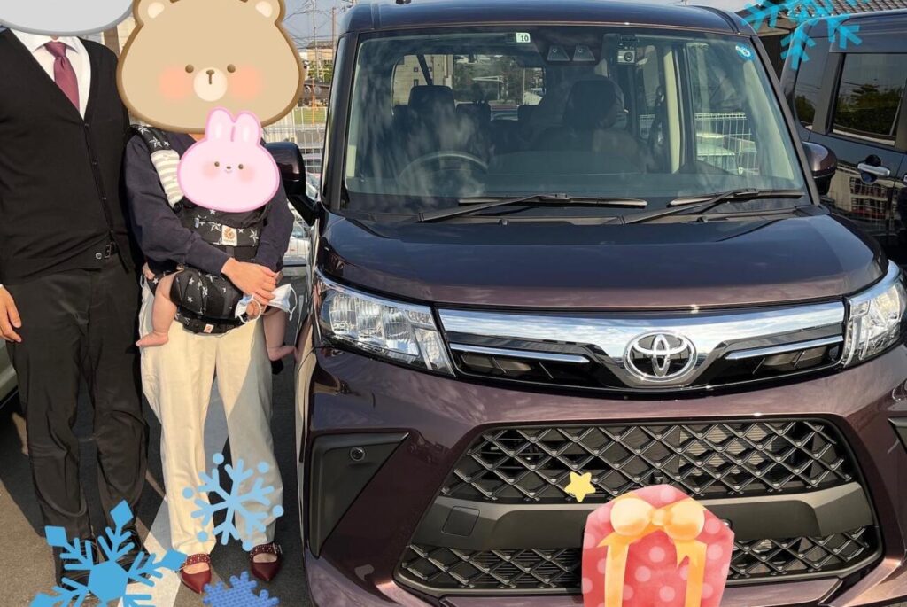 納車式 岡山市M様 ルーミー