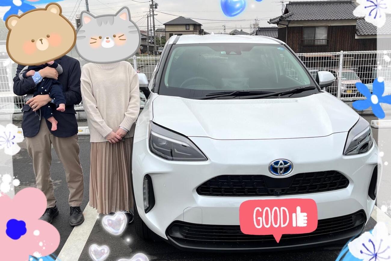 納車式 岡山市F様 ヤリスクロス