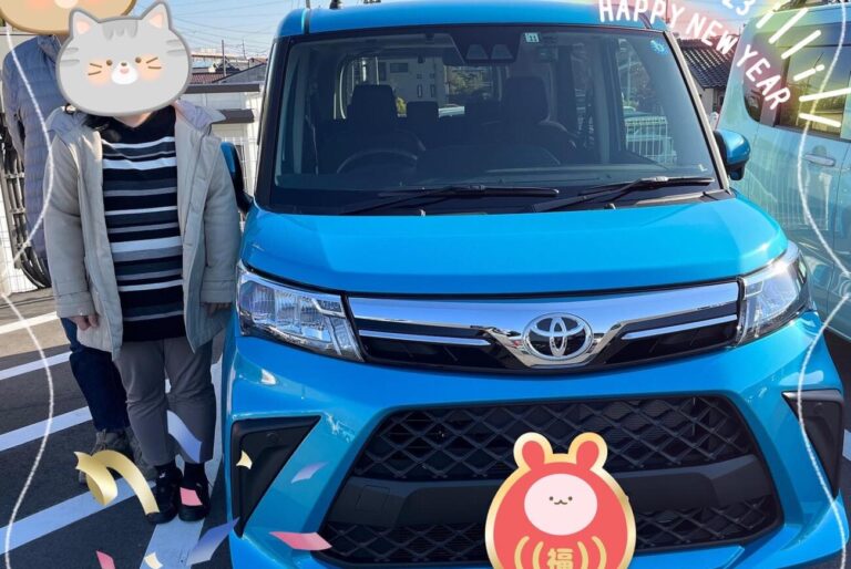 納車式 岡山市S様 ルーミー