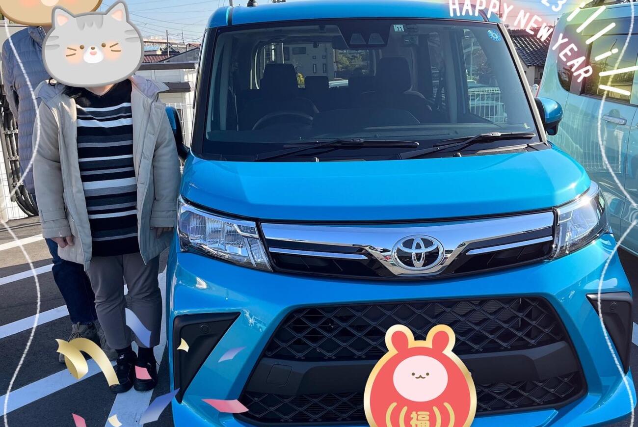 納車式 岡山市S様 ルーミー