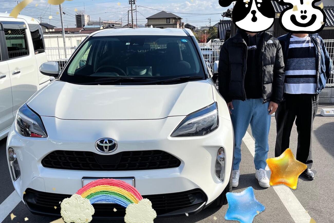 納車式 津山市O様 ヤリスクロス