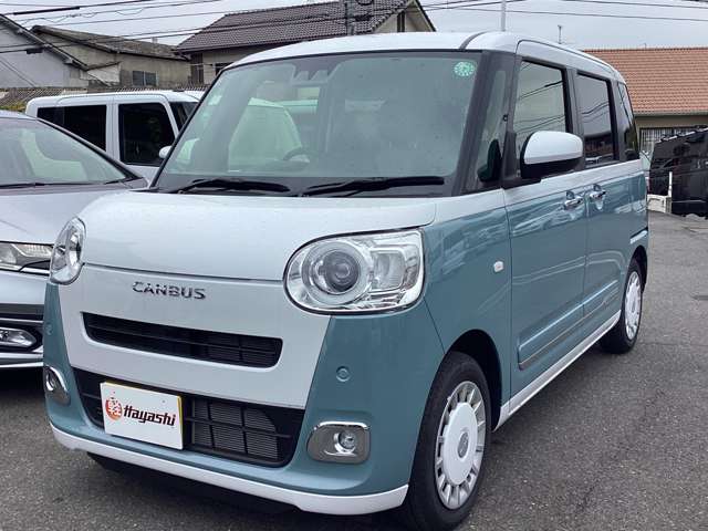 ダイハツ ムーヴキャンバス ストライプスG 中古車 走行距離1万km以下 車検1年以上あり 車台番号594