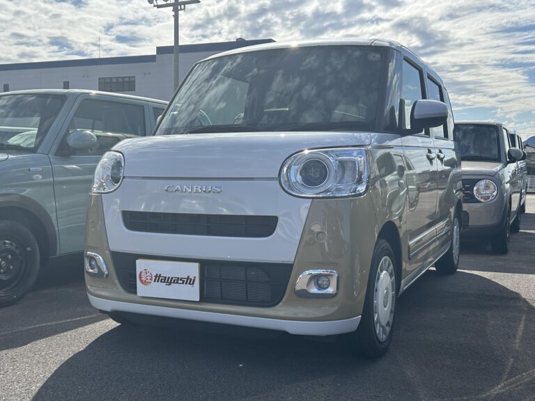 ダイハツ ムーヴキャンバス ストライプスG 中古車 走行距離1万km以下 車検1年以上あり 車台番号401