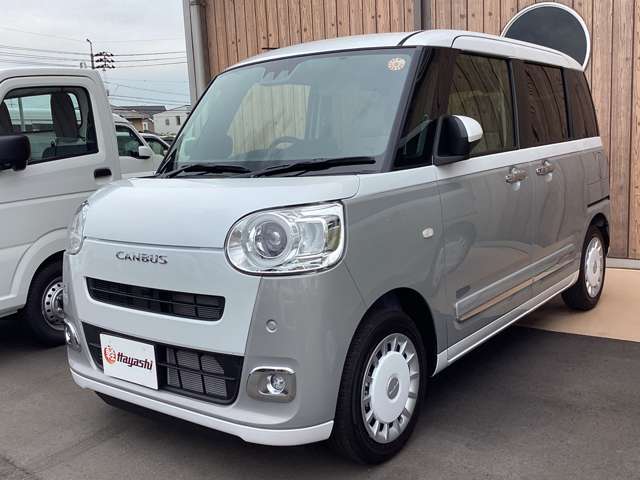 ダイハツ ムーヴキャンバス ストライプスG 届出済未使用車 走行距離10km以下 車検1年以上あり 車台番号295