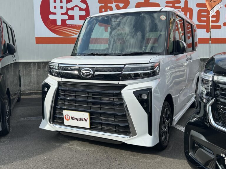 ダイハツ タント カスタムX 届出済未使用車 走行距離10km以下 車検1年以上あり 車台番号836