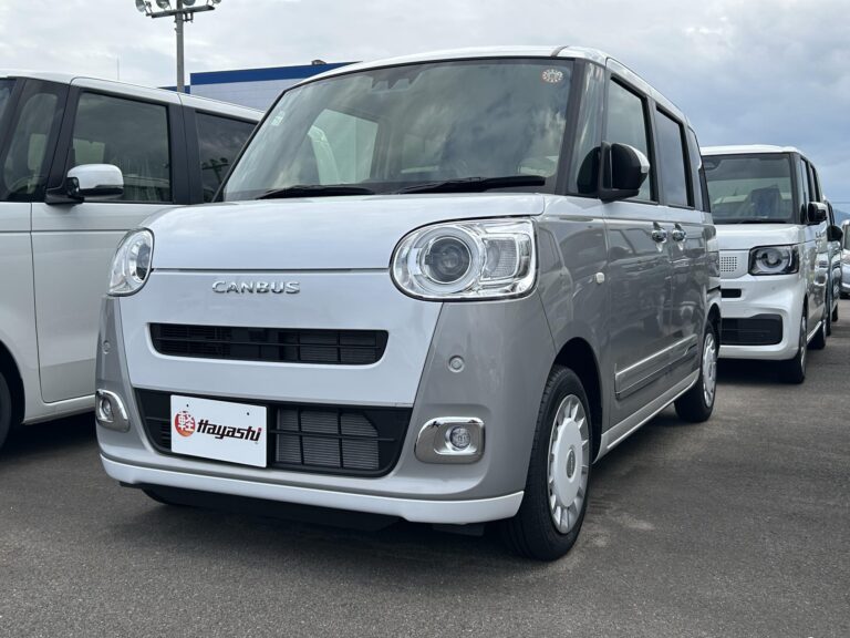 ダイハツ ムーヴキャンバス ストライプスG 届出済未使用車 走行距離10km以下 車検1年以上あり 車台番号034