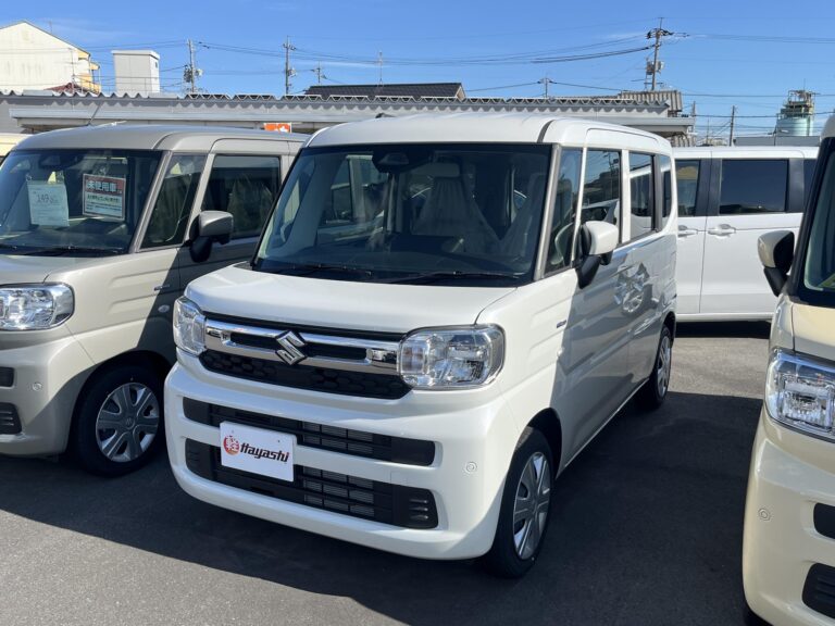 スズキ スペーシア HYBRID G 届出済未使用車 走行距離10km以下 車検1年以上あり 車台番号388