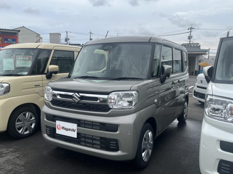 スズキ スペーシア HYBRID G 届出済未使用車 走行距離10km以下 車検1年以上あり 車台番号684