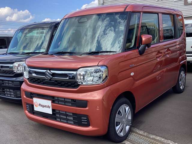 スズキ スペーシア HYBRID G 届出済未使用車 走行距離10km以下 車検1年以上あり 車台番号081