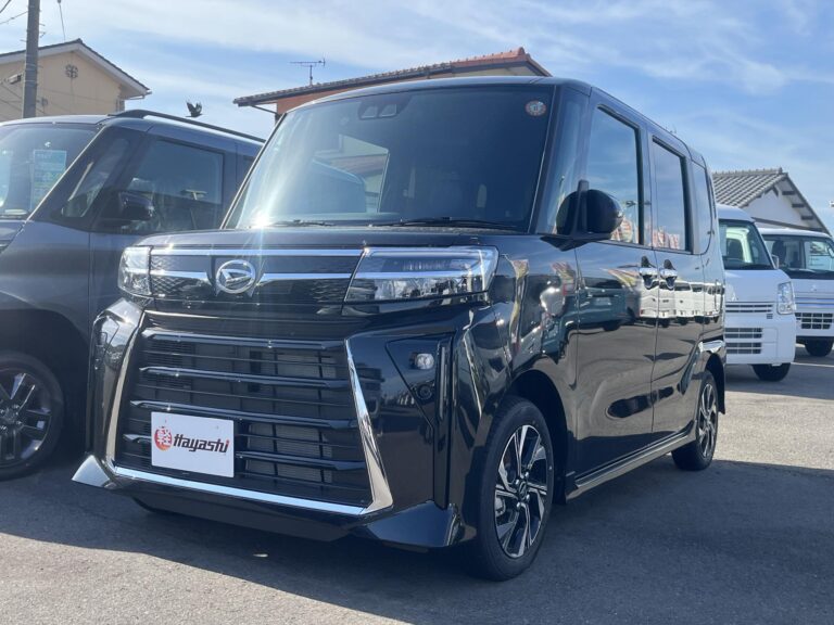ダイハツ タント カスタムX 届出済未使用車 走行距離10km以下 車検1年以上あり 車台番号248
