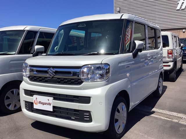 スズキ スペーシア HYBRID G 届出済未使用車 走行距離10km以下 車検1年以上あり 車台番号076