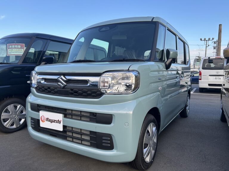 スズキ スペーシア HYBRID X 届出済未使用車 走行距離10km以下 車検1年以上あり 車台番号150