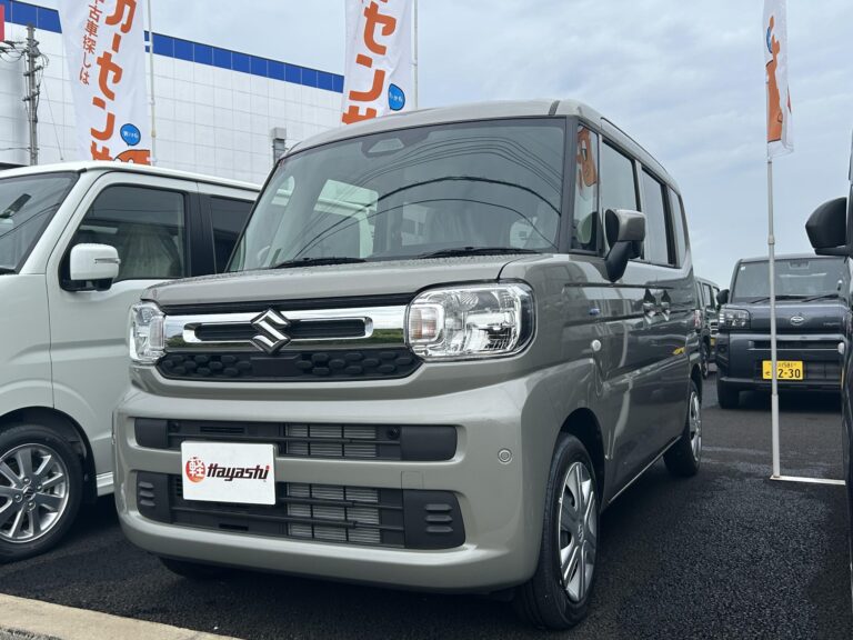 スズキ スペーシア HYBRID G 届出済未使用車 走行距離10km以下 車検1年以上あり 車台番号610