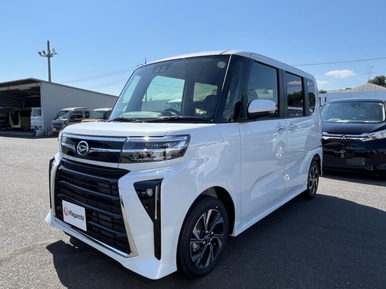 ダイハツ タント カスタムX 届出済未使用車 走行距離10km以下 車検1年以上あり 車台番号009