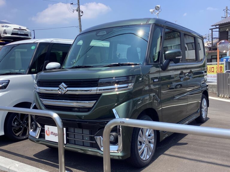 スズキ スペーシア カスタム HYBRID GS 届出済未使用車 走行距離10km以下 車検1年以上あり 車台番号361