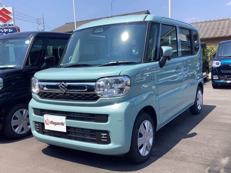 スズキ スペーシア HYBRID G 届出済未使用車 走行距離1,000km以下 車検1年以上あり 車台番号648