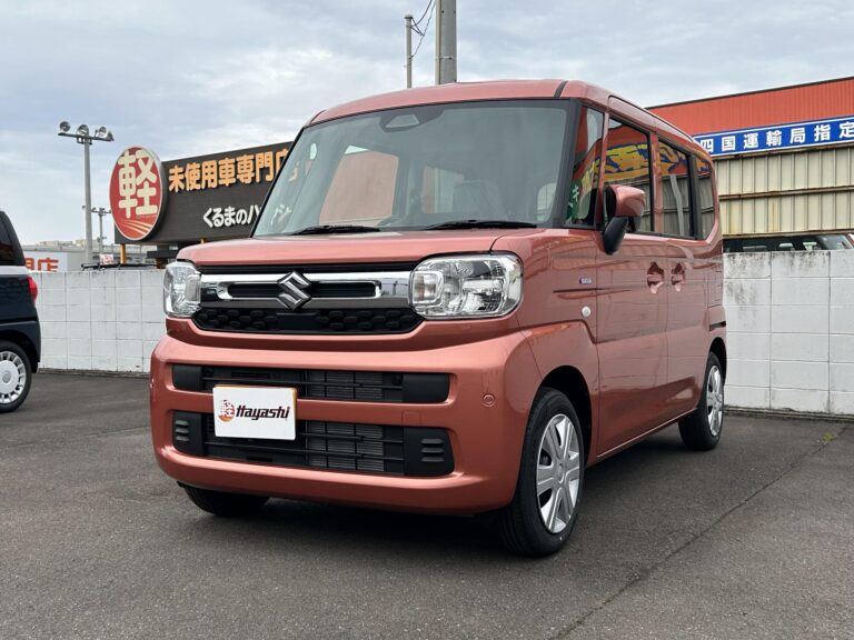 スズキ スペーシア HYBRID X 届出済未使用車 走行距離10km以下 車検1年以上あり 車台番号522