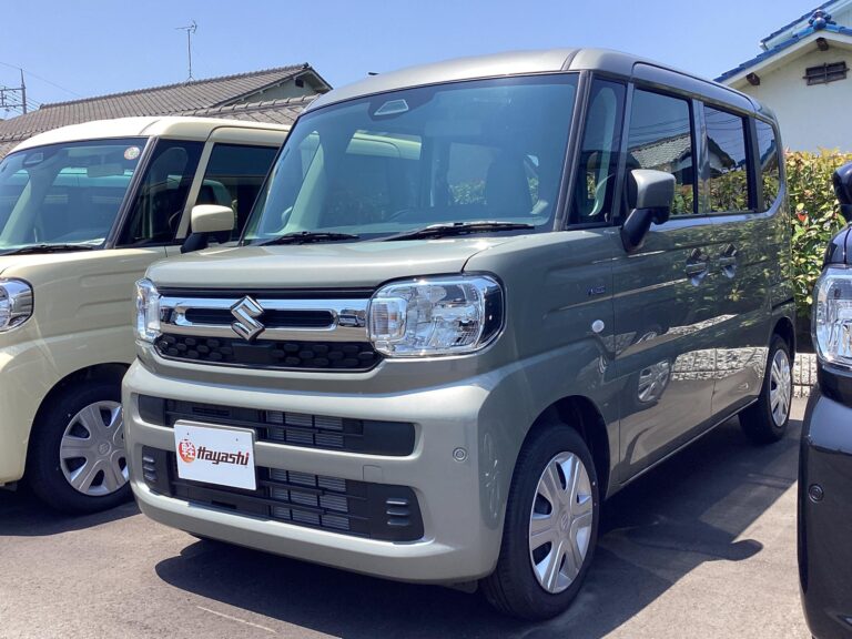 スズキ スペーシア HYBRID G 届出済未使用車 走行距離1,000km以下 車検1年以上あり 車台番号173