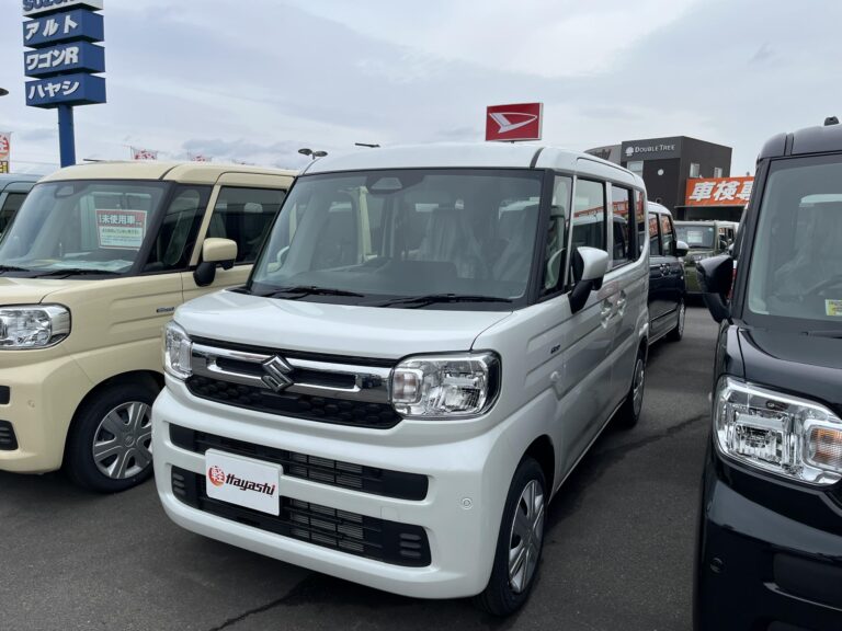 スズキ スペーシア HYBRID G 届出済未使用車 走行距離1,000km以下 車検1年以上あり 車台番号242